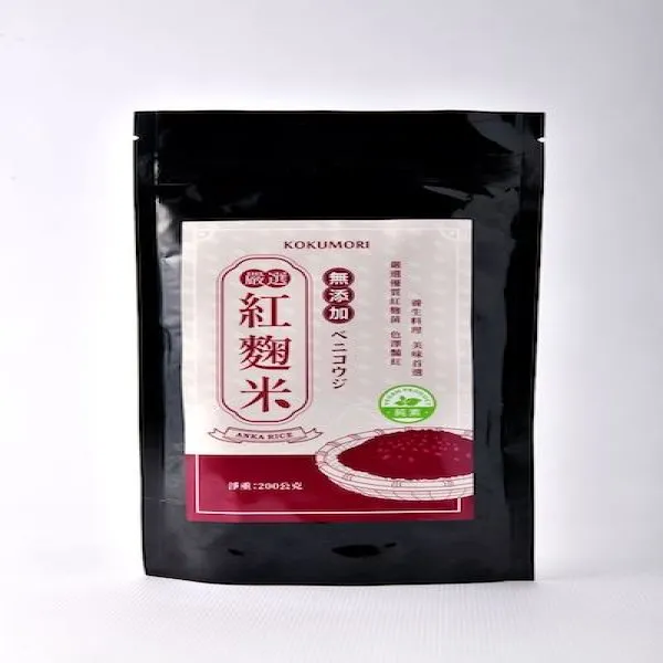 新北市農會真情食品館_穀盛-紅麴米200g