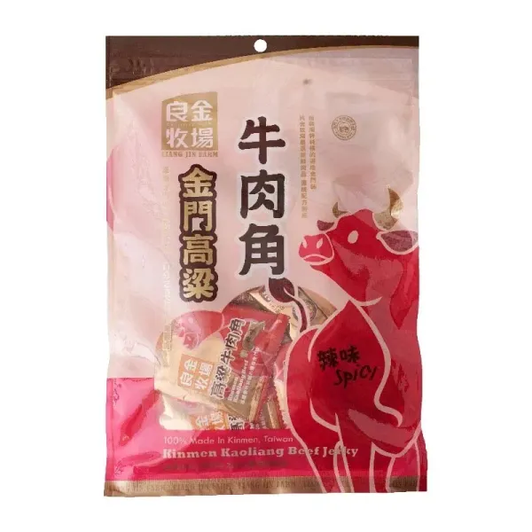 新北市農會真情食品館_良金牧場-高粱牛肉角(辣味)★年節限定★