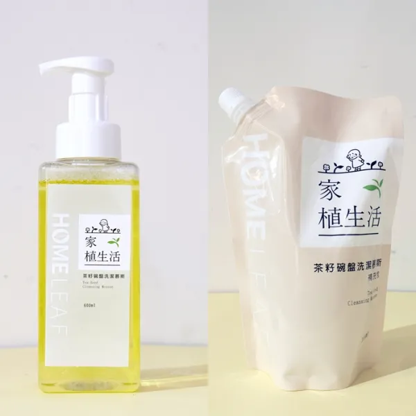 新北市農會真情食品館_家植生活-茶籽碗盤洗潔慕斯雙入組★農會新品★