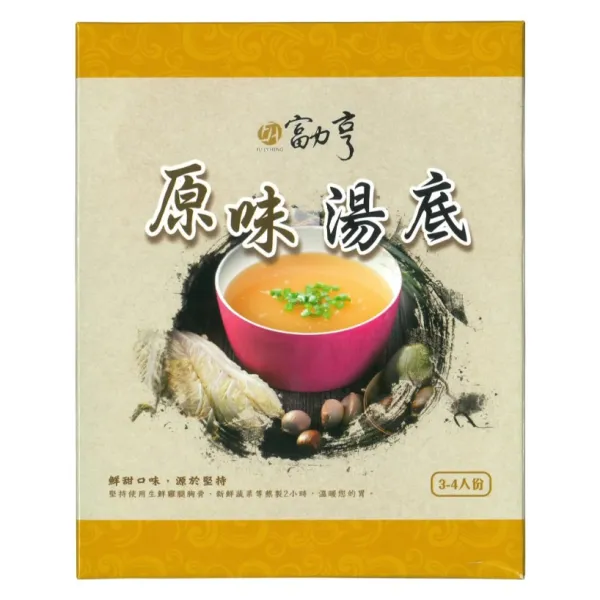 新北市農會真情食品館_原味湯底520g