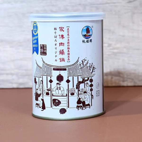 新北市農會真情食品館_度小月-古早味原味肉燥(300g/罐)
