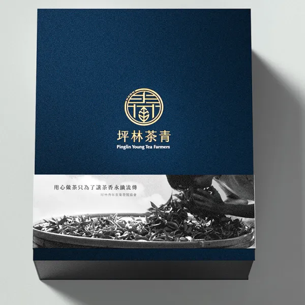 新北市農會真情食品館_有種茶合作社-茶青為你挑・坪林文山包種茶禮盒(150g/包)