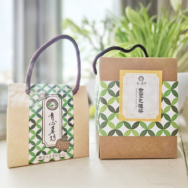 新北市農會真情食品館_青心茗坊-雙重享受(有機包種茶+金萱包種茶)★生產追溯+有機★