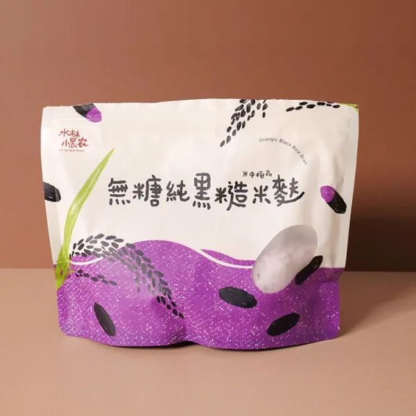 新北市農會真情食品館_水林-無糖純黑糙米麩350g★百大青農★