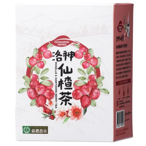 新北市農會真情食品館_洛神仙楂茶(12包)