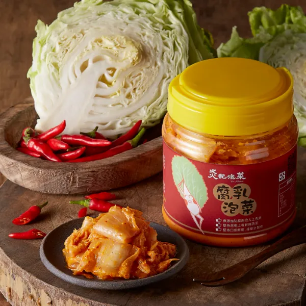 新北市農會真情食品館_韓式腐乳泡菜550g