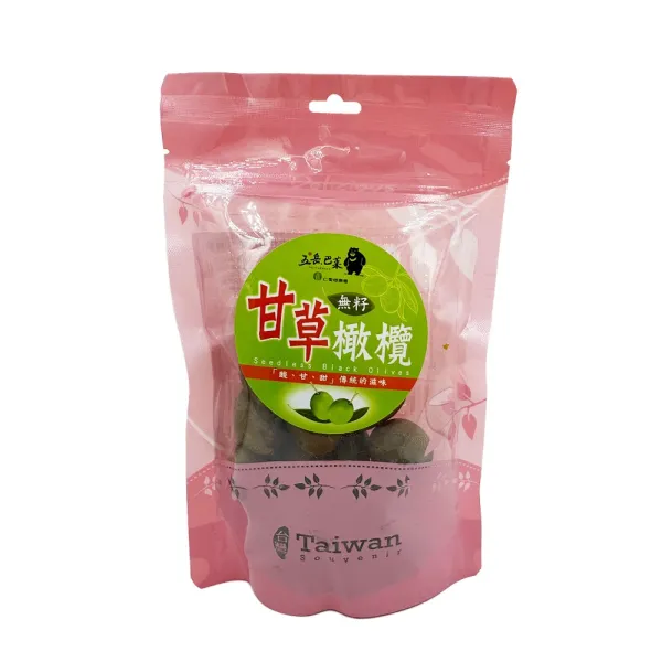 新北市農會真情食品館_五岳巴萊-無籽甘草橄欖(220g)