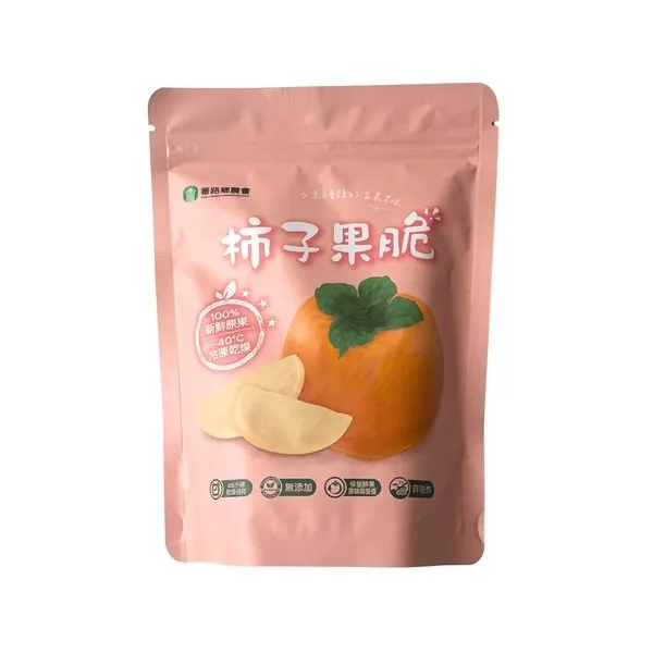新北市農會真情食品館_100%番路柿子果脆20g
