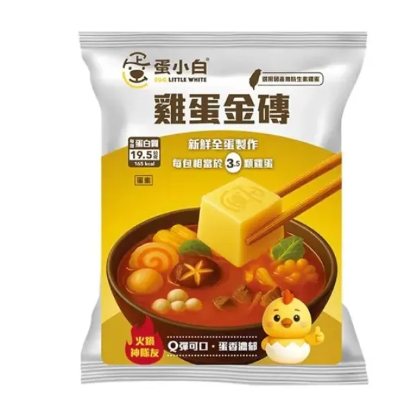 新北市農會真情食品館_蛋小白-雞蛋金磚220g
