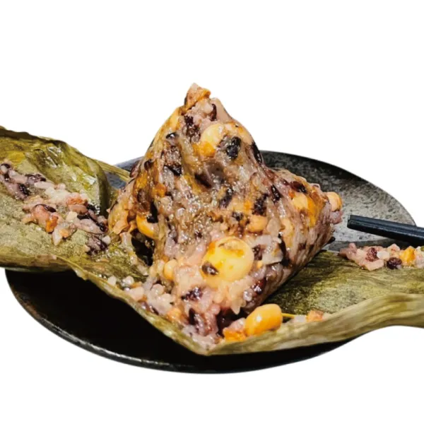新北市農會真情食品館_南門市場老林記-(3入)蓮子雜糧粽150g
