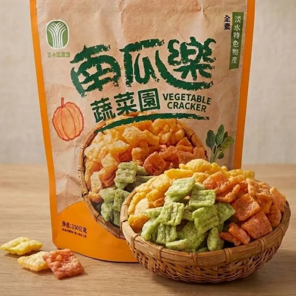 新北市農會真情食品館_淡水農會-南瓜樂蔬菜園130g