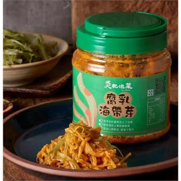新北市農會真情食品館_韓式腐乳海帶芽550g