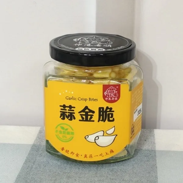 新北市農會真情食品館_蒜金脆70g
