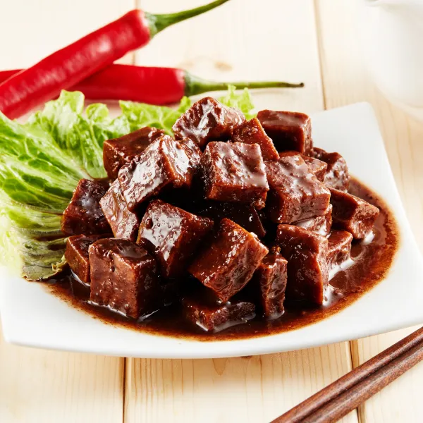 新北市農會真情食品館_老滷豆干200g