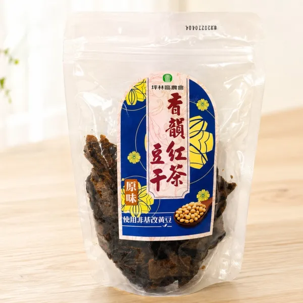 新北市農會真情食品館_坪林區農會-香韻紅茶豆干300g(原味)