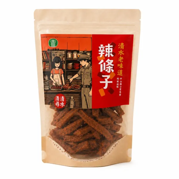 新北市農會真情食品館_清水區農會-辣條子180g