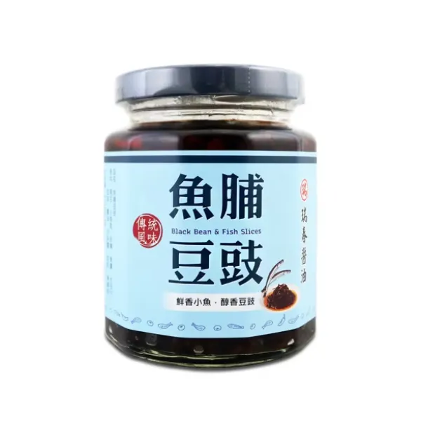 新北市農會真情食品館_瑞春-魚脯豆鼓270g